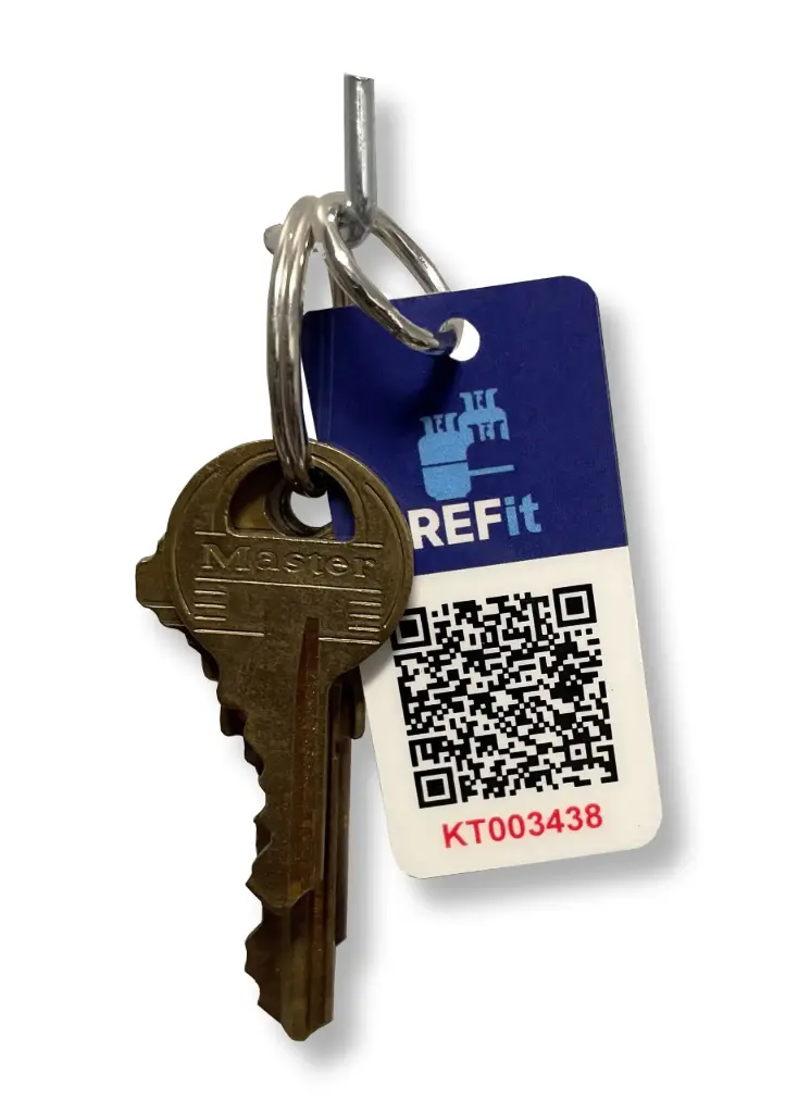 Key Inventory QR Tags (50 Reusable Tags) 