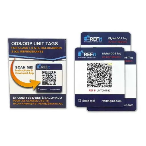 Equipment QR Tags Pack (40 QR Tags) 